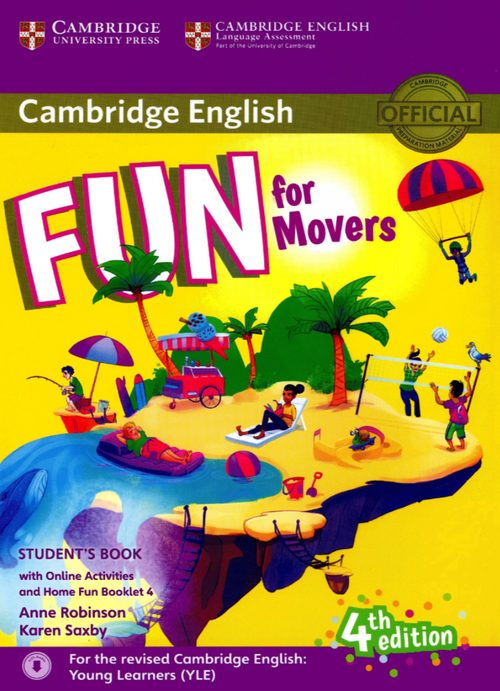 Fun for Movers — Cambridge English Student's Book, 4th edition, cover